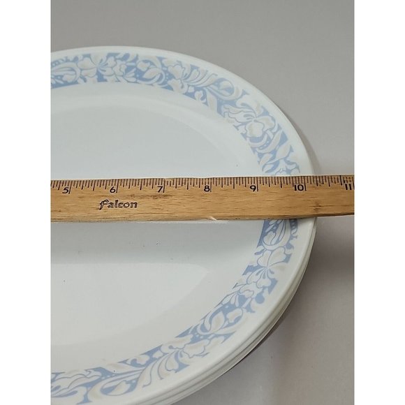 5 Corelle Sea and Sand Dinner Plates 10 1/4" light blue beige floral - Picture 9 of 9